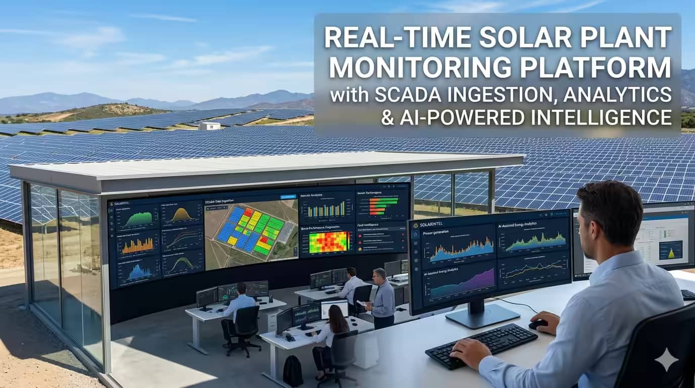 Rayzen – Solar Plant Intelligence & SCADA Analytics Platform