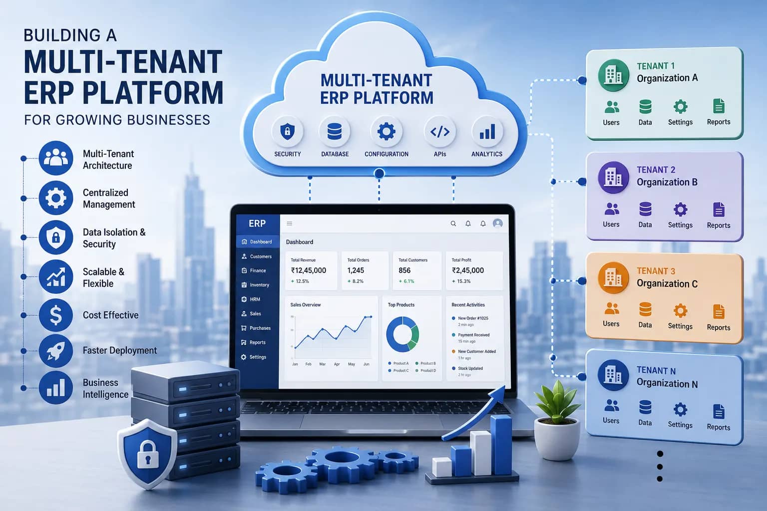 Building a Multi-Tenant ERP Platform for Growing Businesses